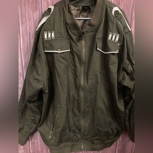Vintage Black label jacket 4xl olive green